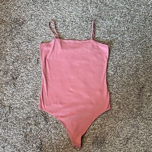 American Eagle Ribbed Cami Bodysuit